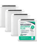 4 Pack Replacement Particle And Activated Carbon Filters For 211 Plus Foldable Air Purifiers Compatible With 211 Series
