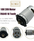 18 Teeth Replacement Motor For DCD771 DCD771C2 DCD776 Cordless Drill And Screwdriver 18V 20V DC Power Tool Upgrade