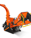 6 Inch PTO Hydraulic Wood Chipper For 20 To 50 HP Tractors With 3 Point Hitch Hydraulic Feeding Heavy Duty Workhorse Chipper For Farms And Homeowners Model WC68H