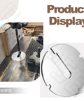 Two Pack Heavy Duty Bandsaw Table Inserts Measuring Two Point Five Inches By.100 Thick Built Tough For Delta Tools Display
