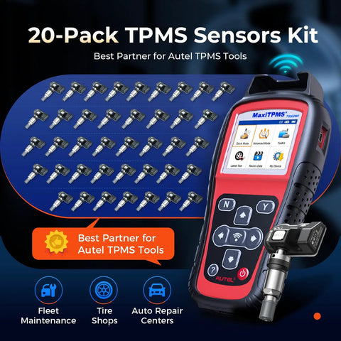 2in1 MX Sensor TPMS Tire Sensor Bulk Pack Of 20 DIY Ready And Programmable With TPMS Tools TS408S TS501 Pro TS508WF MK808S