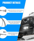 Braided 24 Inch Throttle Cable Kit For Cars And Trucks features and installation details with stainless steel gas cable.