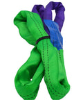 2 Inch By 5 Foot Polyester Lifting Slings 2 Pack Beefy Heavy Duty Web Slings With 4400 Lbs Vertical Load, 3520 Lbs Choker Capacity