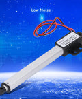 Low Key Whisper Quiet 12V 100Mm Stroke Electric Push Rod Actuator for adjustable tables and recliners with low noise operation.