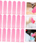 100 Pack Nitrile Latex Finger Cots Anti Static Joint Support Covers For Hand Therapy And Electronics Safe Worksite Use Built Tough For The Daily Grind Comfy Compression Shield Your Digits Without Any Hustle displayed in various applications.
