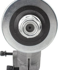 Front view of Beefy Bevel Gear Head Replacement for Husqvarna and Jonsered Trimmers 530096295 showing metal construction detail