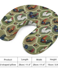 U Shaped Neck Pillow For Travel And Office Use, Lightweight Reusable Multi Functional Go-To Pillow For Airplanes Trains Cars And Naps, Soft Durable Polyester For Cozy All Day Neck Support