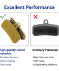 Front And Rear Dirt E Bike Brake Pads For Surron Light Bee X Talaria Sting MX3 MX4 XXX Segway X260 X160 Sur Ron LBX LBS 6 Pack High Performance Disc Pads comparison with ordinary pads