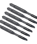 Spiral Point Plug Threading Tap M4 X 0.7 For Quick Thread Repair, high-speed steel with nitrided finish, six pieces