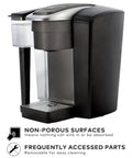 Office Ready Single Serve Coffee Maker For Small Teams With 96 Oz Water Reservoir Brews Hot Or Over Ice In Under A Minute