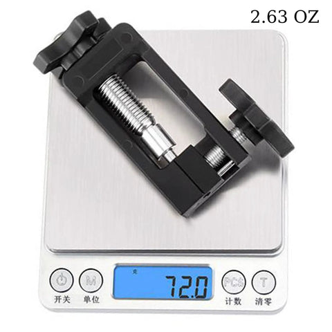 2 In 1 Bicycle Hydraulic Hose Cutter And Needle Driver Tool For MTB And Road Bikes, Olive Banjo Fitting Install on scale