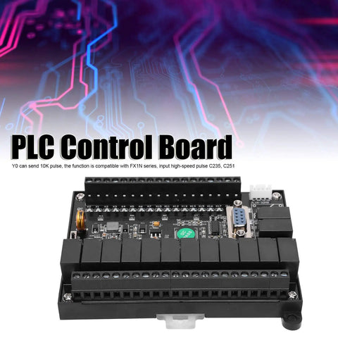 Pro Grade PLC Control Board With Programmable Logic And Delay Relay Module Analog Output For FX1N Series Compatible Industrial Automation Controller
