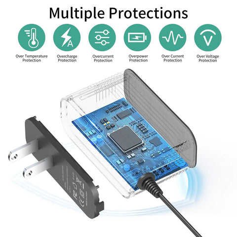 Reliable 14.6 Volt 2 Amp LiFePO4 Battery Charger Featuring Dual Alligator Clips Built Solid For 4S 12V Lithium Iron Phosphate Packs To Wake Up Dead Batteries No Sweat Or Fuss showing internal protection circuits.