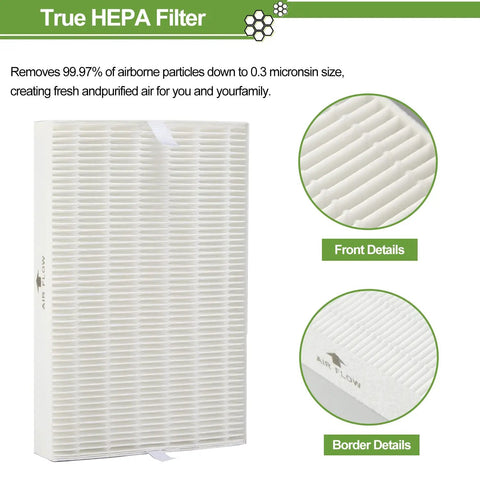 Beefed-Up 6 Pack HEPA Replacement Filters For Honeywell HPA300 HPA200 HPA100 HPA090 Series Air Purifiers detailed view