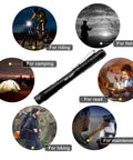 Ultra Bright Pen Light Flashlight 2 Pack With Clip, Pocket Sized LED Penlight shown in various outdoor and indoor use scenarios.