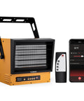 Next Level 10,000W Electric Garage Heater With 240V Hardwired Setup, WiFi Enabled Smart GH10K with thermostat and remote.