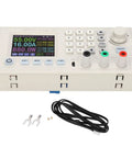 CNC DC-DC Boost Power Supply Module 6-70V To 0-60V Adjustable Step Up And Down Converter for Lab Projects shown with accessories
