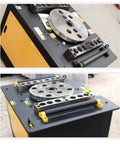 Heavy Duty Portable Rebar Bender For Steel Bar Bending And Metal Fabrication Knucklebuster Design with metal shaping plates.