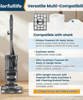 Replacement Vacuum Filters For Rotator Powered LiftAway Series Cleaners Fits NV650 NV750W NV752 Compatible Filter Set