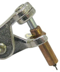 Close-up of 3/16 Inch Cleco Fasteners Kit With Pliers 20 Pieces For Hanging Auto Body Panels And Sheet Metal Before Riveting Or Welding