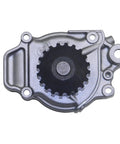 Fresh Coolant Water Pump for 1985 1986 1987 Honda Engine Replacement Parts with aluminum housing and metal impeller.