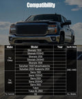 Compatibility chart for Adjustable Sway Bar End Link Kit For 4 To 6 Inch Lifted Trucks Fits Silverado GMC Sierra 1500 2500 3500 HD