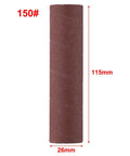 Built Tough Four Point Five Inch Sanding Drum Sleeves For Oscillating Spindle Sanders, 115mm x 26mm, 150 grit