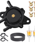 Plug And Play Vacuum Fuel Pump With Filter And Oil Hose For Kohler Briggs And Stratton Mikuni Engines, Easy Install Replacement