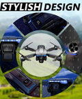 Foldable FPV Drone For Kids And Adults With 1080P HD Camera Carry Case Gesture Control Selfie altitude hold close-up features
