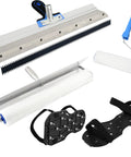 Self Leveling Cement Tool Kit With Spike Roller For Self Leveling Floors, Epoxy Floor Tools, Roller Brush, Spiked Shoes