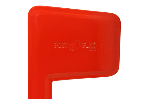 Universal Peel And Stick Mailbox Flag Replacement No Tools Needed Fits Any Mailbox Easy Install Rustproof Powder Coated Metal Sticks To Wood Metal Plastic And Other Smooth Surfaces