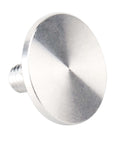 Close-up of a knurled aluminum welding helmet fastener showing durable construction for pipeliner style flip hood replacement