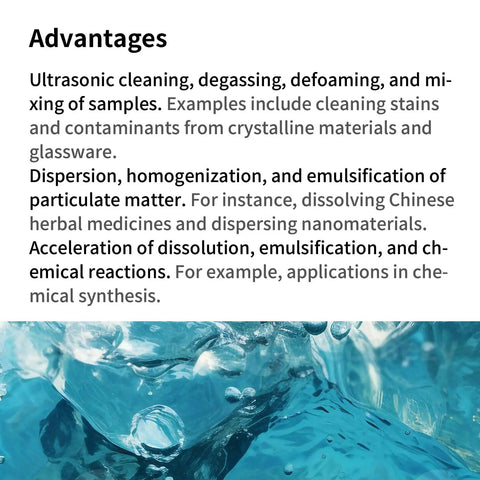 Pro Grade Ultrasonic Cleaner Heavy Hitter Sonic Wash Tank with water bubbles illustrating cleaning process and degassing.
