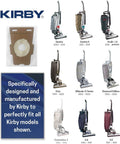 Micron Magic HEPA Filter Bags 2 Pack For F-Style And Twist-Style Vacuums Part 205811 Universal Fit OEM Replacement display with Kirby models.