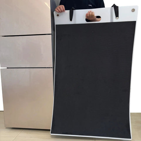 Oversized Large Appliance Slides With Pull Strap Premium Moving Mat for easy sliding of fridges on tile or hardwood floor.