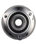 Top view of 2 Pack Front Wheel Hub And Bearing Assembly For 1999 2001 Jeep Cherokee 2000 2006 TJ 1999 2006 Wrangler