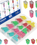 Tailgate Tough 32 Piece Jcase Fuse Assortment Kit For Pickup Trucks And Suvs Featuring Reliable 20A Through 60A Auto Electrical Replacement Blades in organized case.