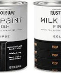 Milk Paint Finish Quart Eclipse Two Pack Transform Dull Furniture With A Dope Brushed Textured Look Washable Water Based Formula