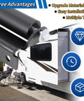 RV Slide Out Roller Replacement 276288 Solid Steel Plate J 36 Service Roller with Lippert Slide Out System and camper