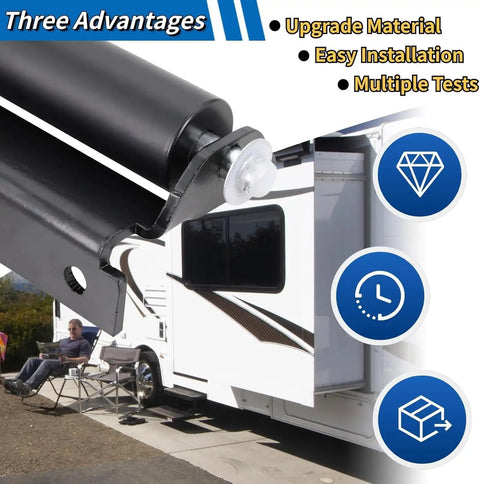 RV Slide Out Roller Replacement 276288 Solid Steel Plate J 36 Service Roller with Lippert Slide Out System and camper