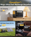 600W Portable Power Station With 268.8Wh Lifepo4 Battery And Pure Sine Wave Output recharging via AC, solar panel, and car outlet.