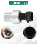 OE Grade AC Pressure Sensor Switch And Air Conditioner Clutch Cycle Switch With OE Numbers 13587668 close-up view