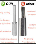 Comparison of Heavy Duty 2 Pack Shock Extensions 3 Inch Swing Arm For 3/8 Drive Impact Ratchets showing quality features.