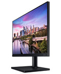 Side view of a 24 Inch IPS Monitor With 1920x1200 WUXGA, 75Hz, Ultra Thin Bezel, HDMI, DisplayPort, USB Hub, adjustable stand, black.
