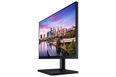 Side view of a 24 Inch IPS Monitor With 1920x1200 WUXGA, 75Hz, Ultra Thin Bezel, HDMI, DisplayPort, USB Hub, adjustable stand, black.