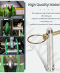 8 Pack S07070200 Beefed Up Top Link Pin Hitch Accessories Kit for Category 1 Tractors, close-up of pins and fittings.