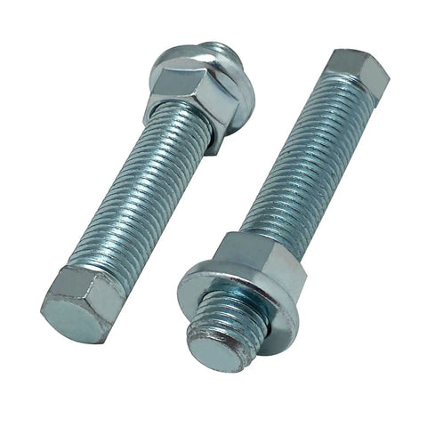 Close-up of bolts from 250 Piece Flange Bolt Kit With Nuts And Fender Washers For Dirt Bike Maintenance And Restoration Torx Head Bolts