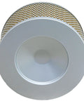 Top view of Intake Air Filter Replacement Direct Fit For Becker Vacuum Pump VTLF VXLF Series, circular paper cartridge design.