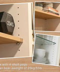 50 Pcs Heavy Duty Cabinet Shelf Support Pegs With Non Slip Silicone Sleeves And No Fuss Install Rust Resistant Metal Bracket Kit For Closets Bookcases And Pantries with shelves and weights