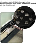 Built Tough 3D Printer Frame Kit For 2.4 R2 Upgrade showing GE5C joint bearing for improved stability and accuracy.